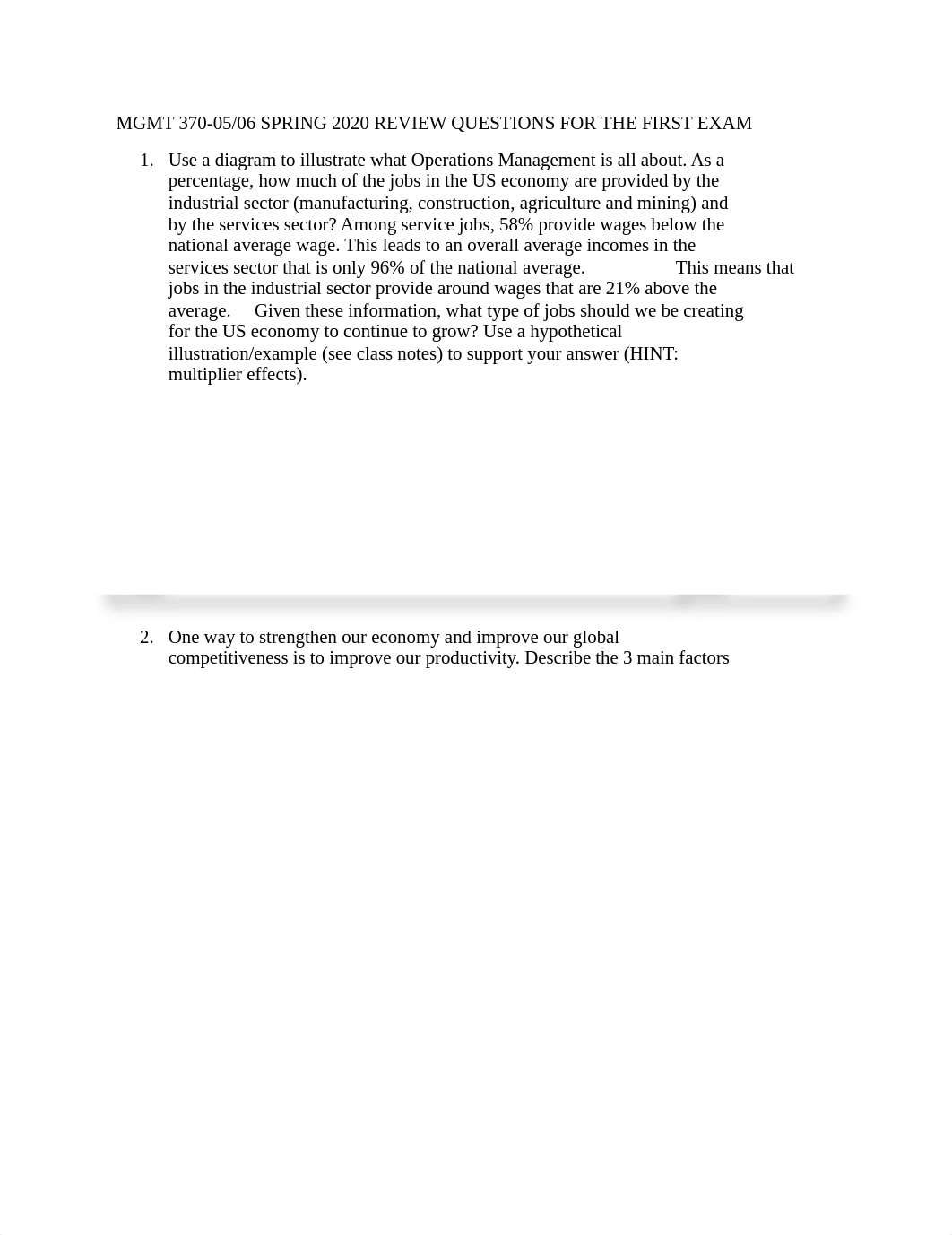 SPRING 2020 operations management first exam review questions.docx_drin9u4ptsa_page1