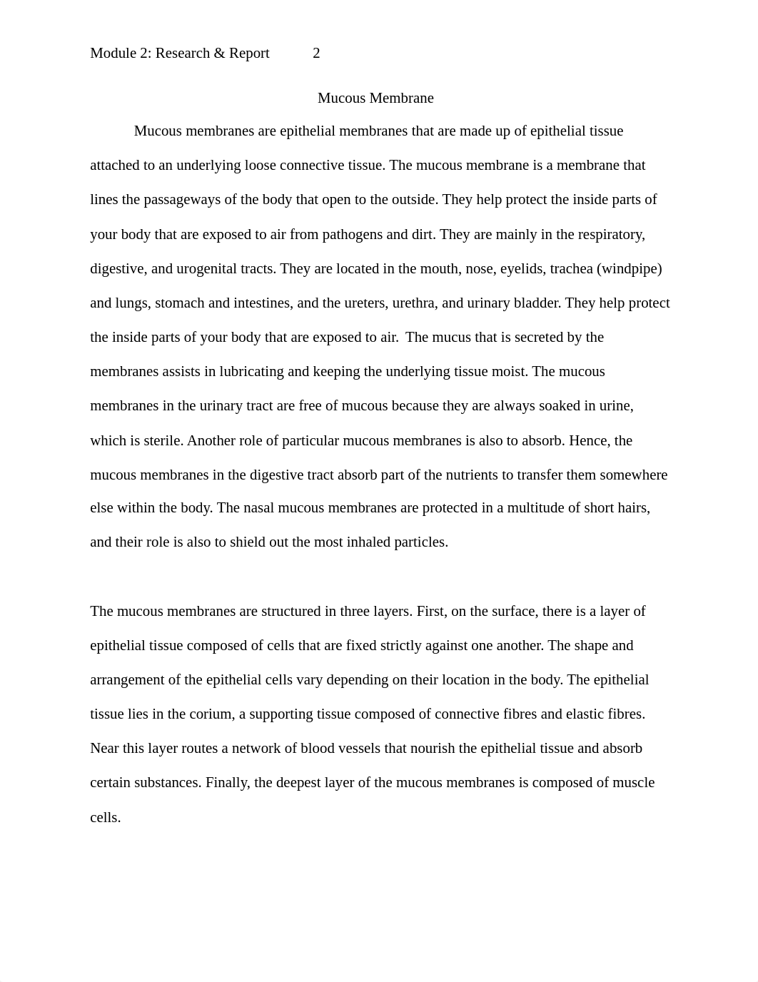 Bio 201 Module 2 R&R mucous membrane.docx_drisegpt708_page2