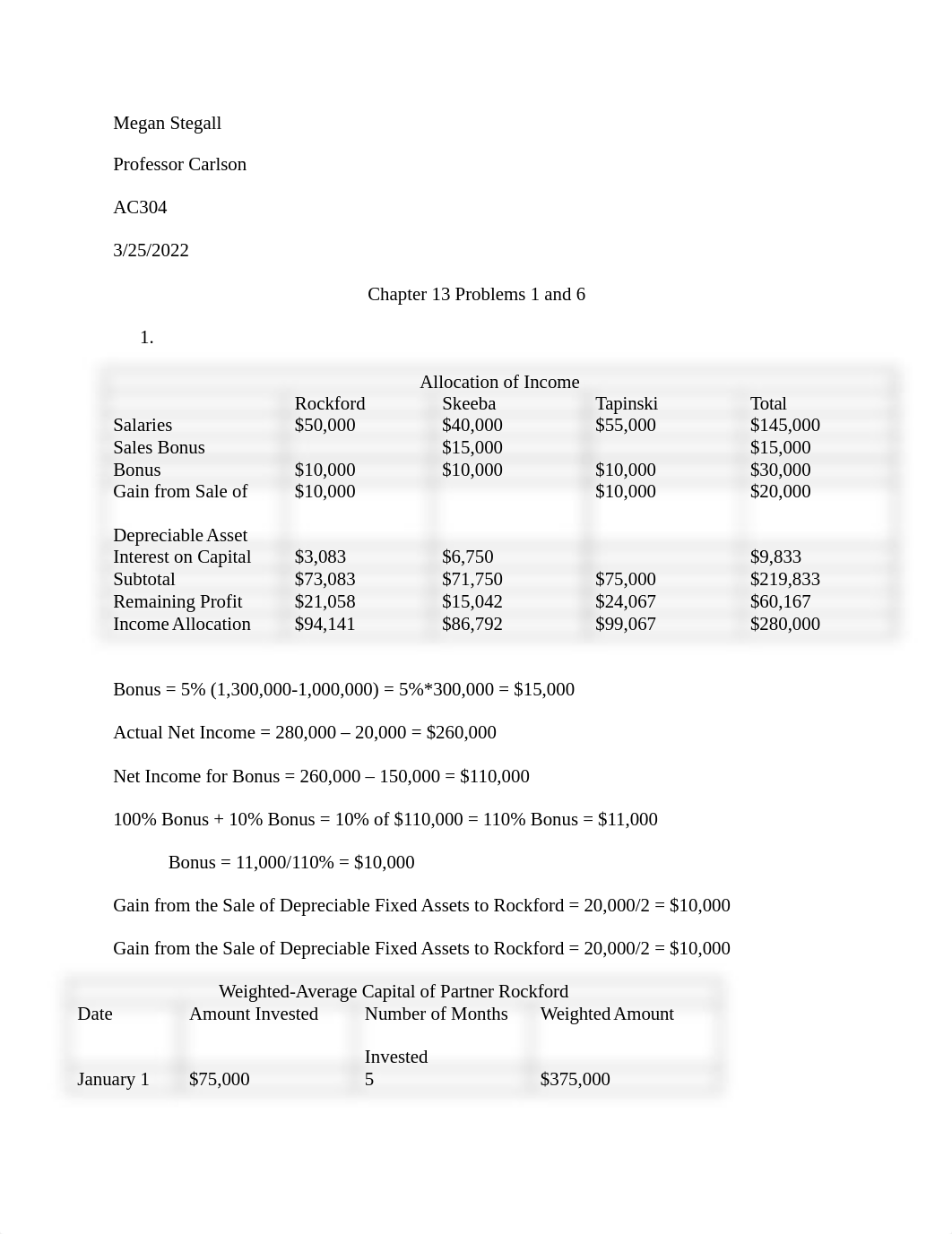 Chapter 13 Problems 1 and 6.docx_drish55c071_page1