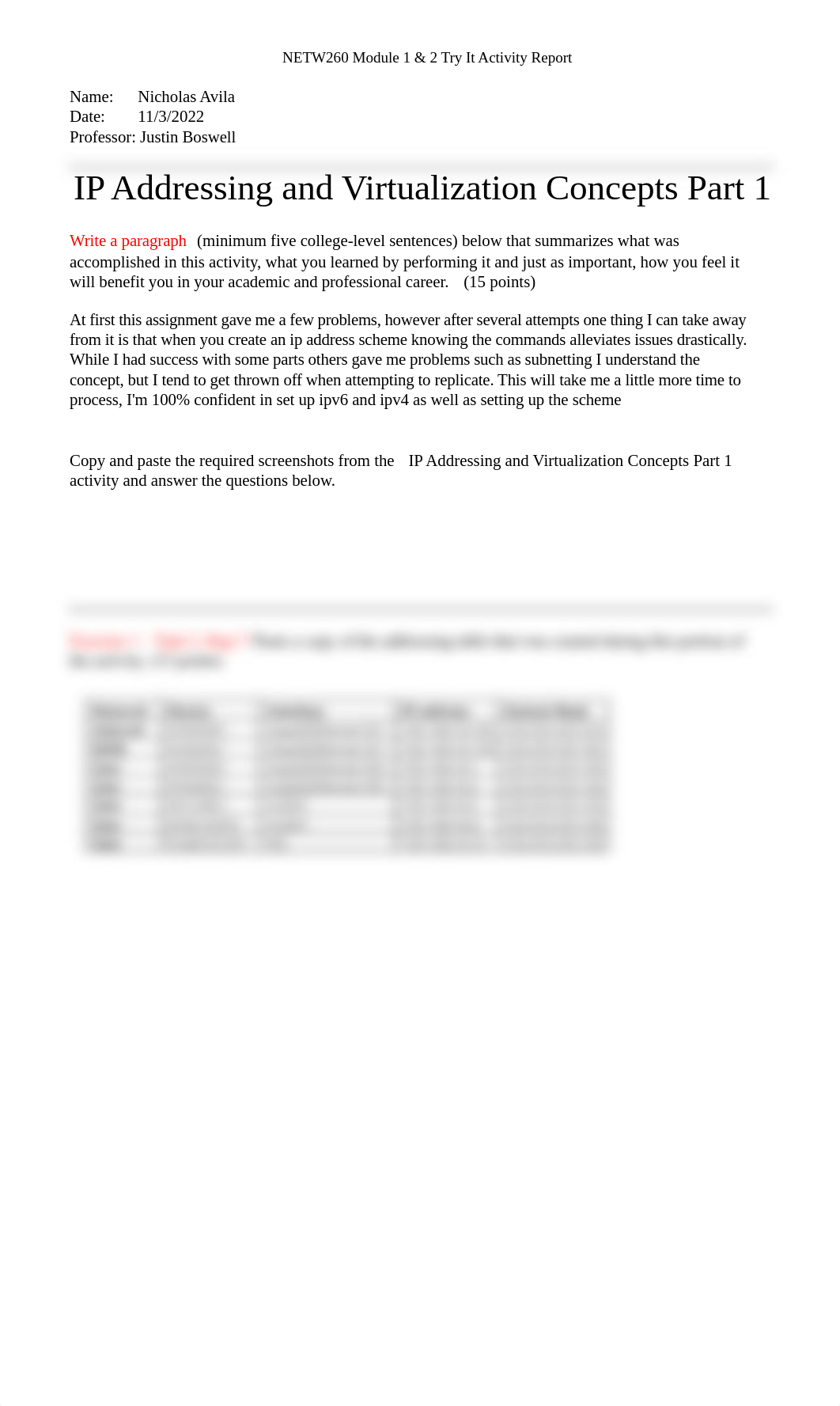 NETW260 Module 1 & 2 Try It Activity Report.docx_drj3wyrf6s0_page1