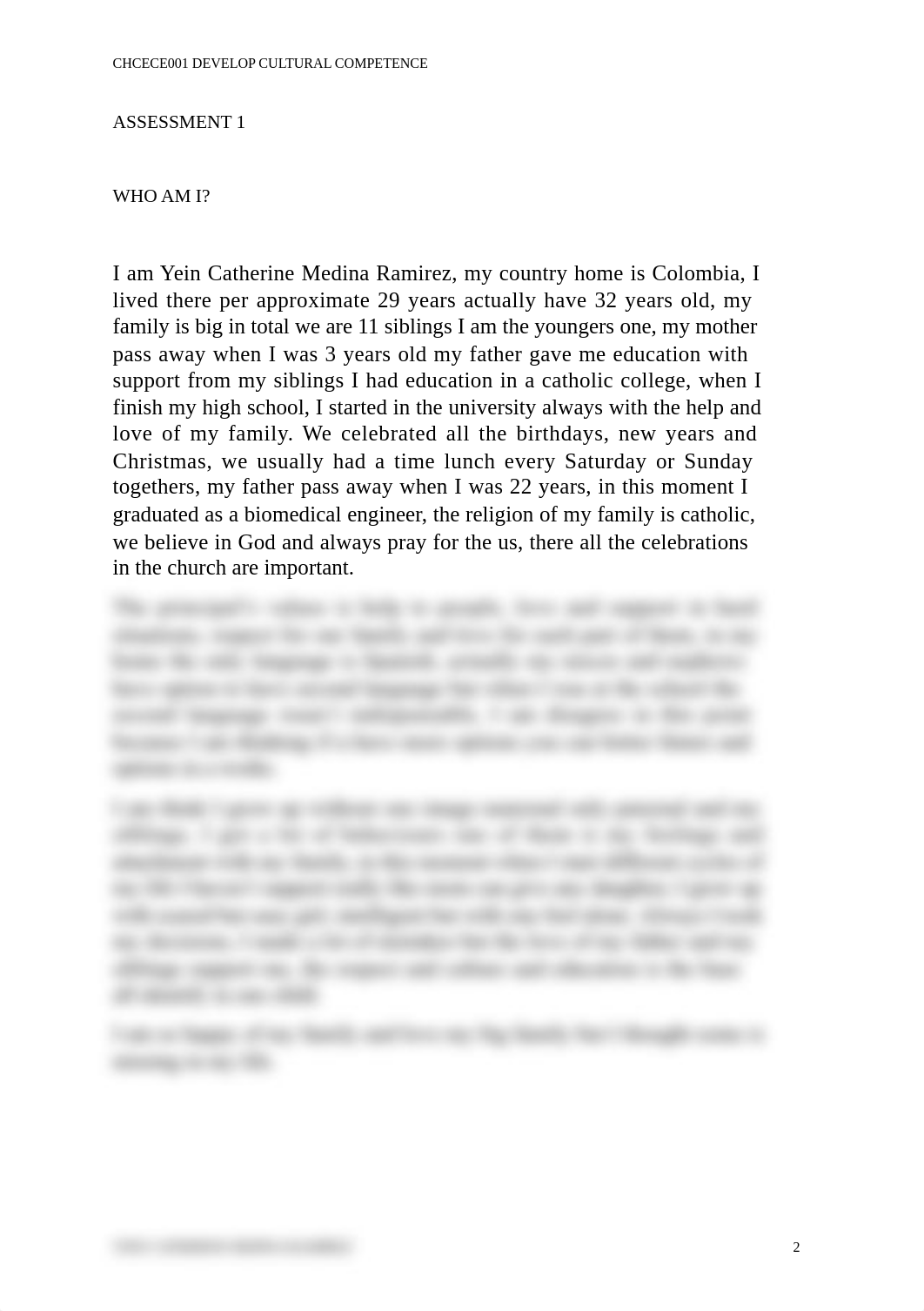 CHCECE001 Develop Cultural Competence placement who am i.docx_drj704cvyo4_page2