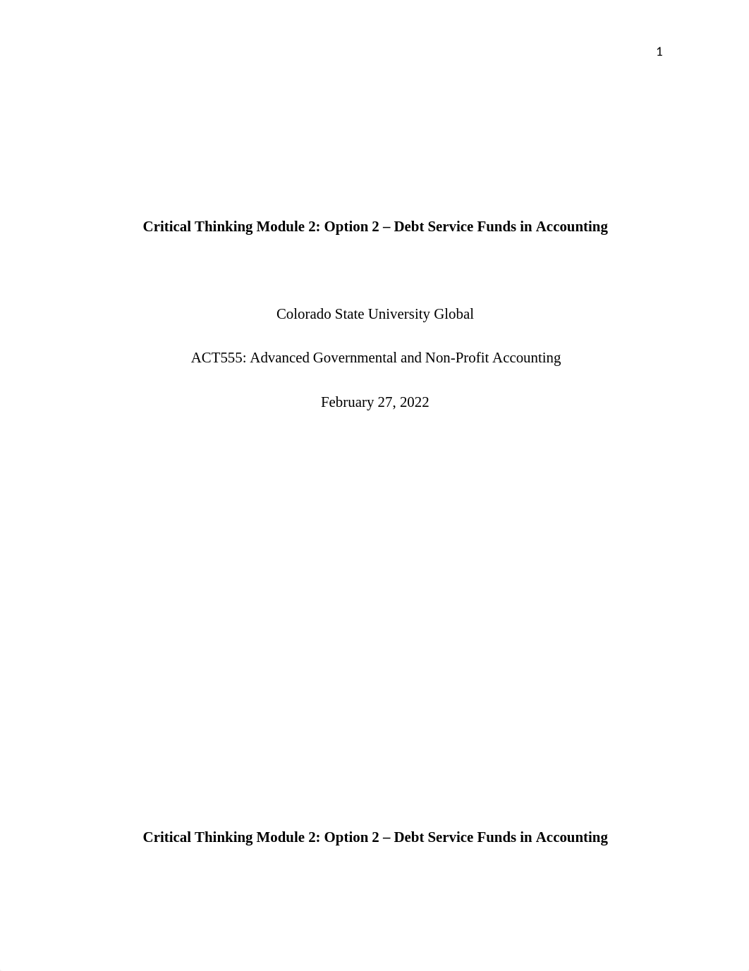 CT #2 - Option 2 - Debt Service Funds in Accounting.docx_drjlhsxr7dq_page1