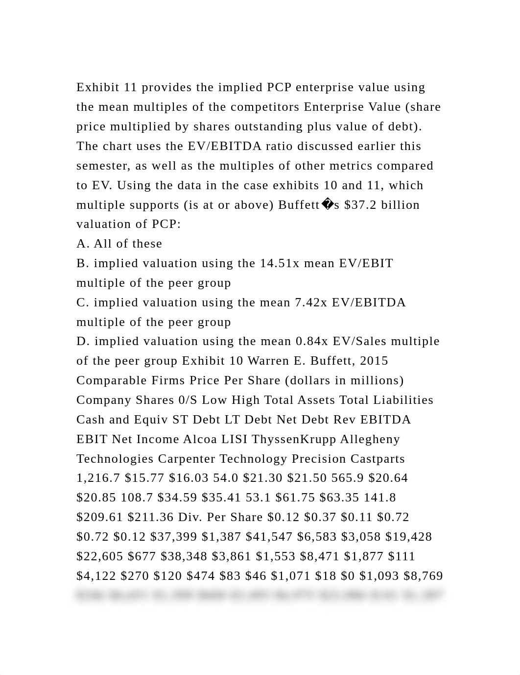 Exhibit 11 provides the implied PCP enterprise value using the mean .docx_drjlnprjwen_page2