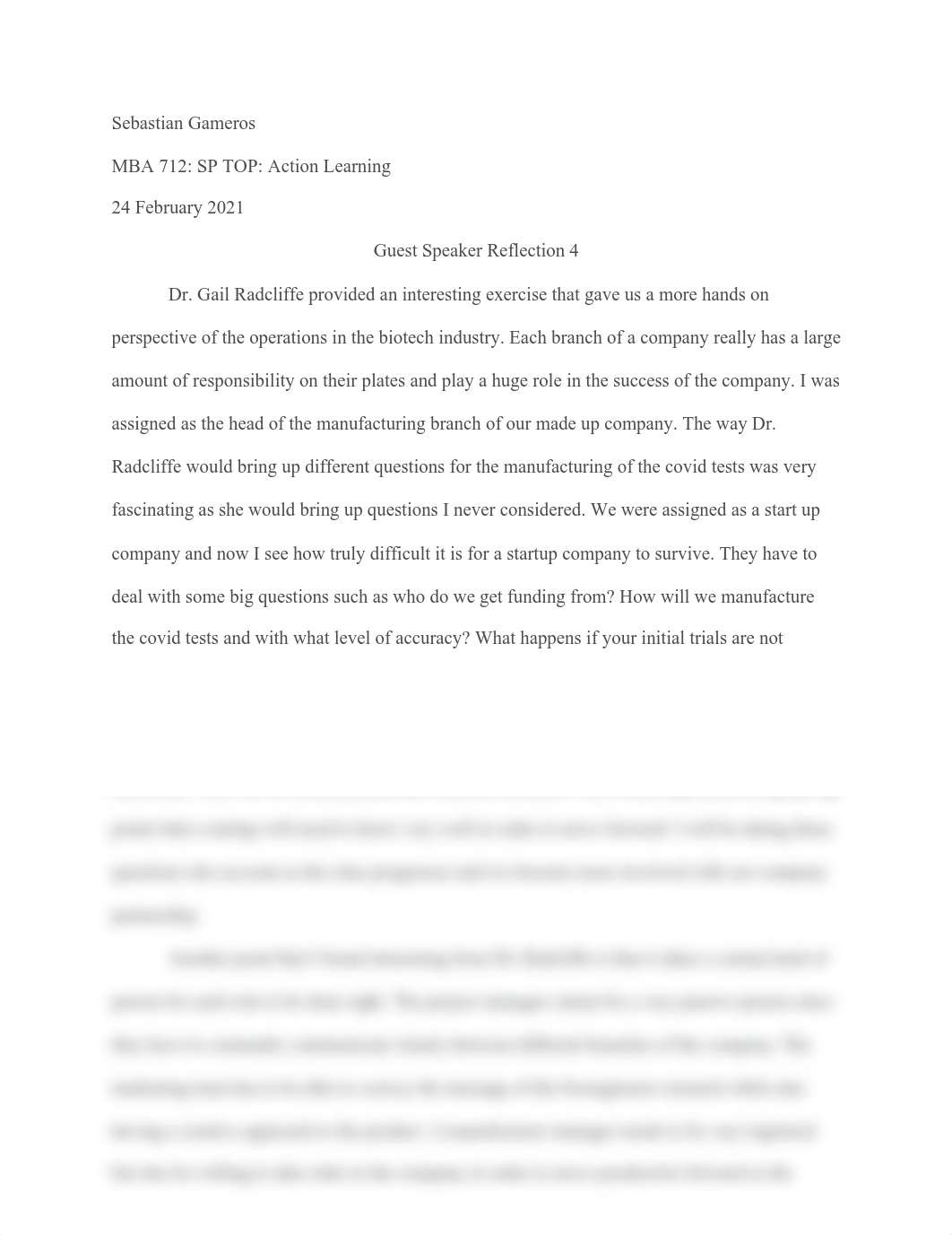 Guest Speaker Reflection 4 - Dr. Gail Radcliffe.pdf_drjm5aymx8o_page1