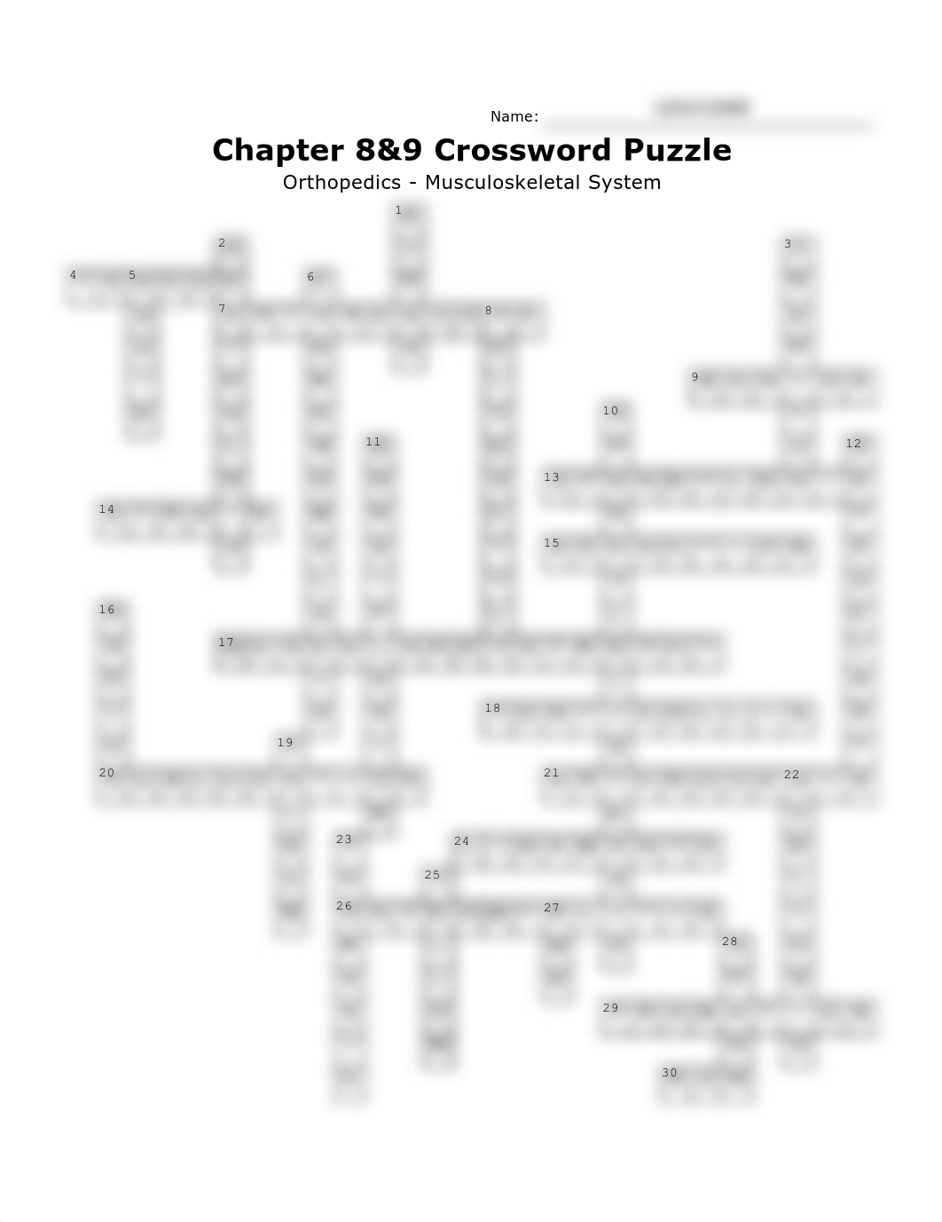 Chapter 8&9 crossword puzzle HED.pdf_drjxt5132ua_page1