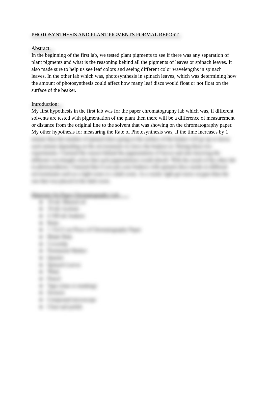 PHOTOSYNTHESIS AND PLANT PIGMENTS FORMAL REPORT-2.pdf_drk08thgxh3_page1