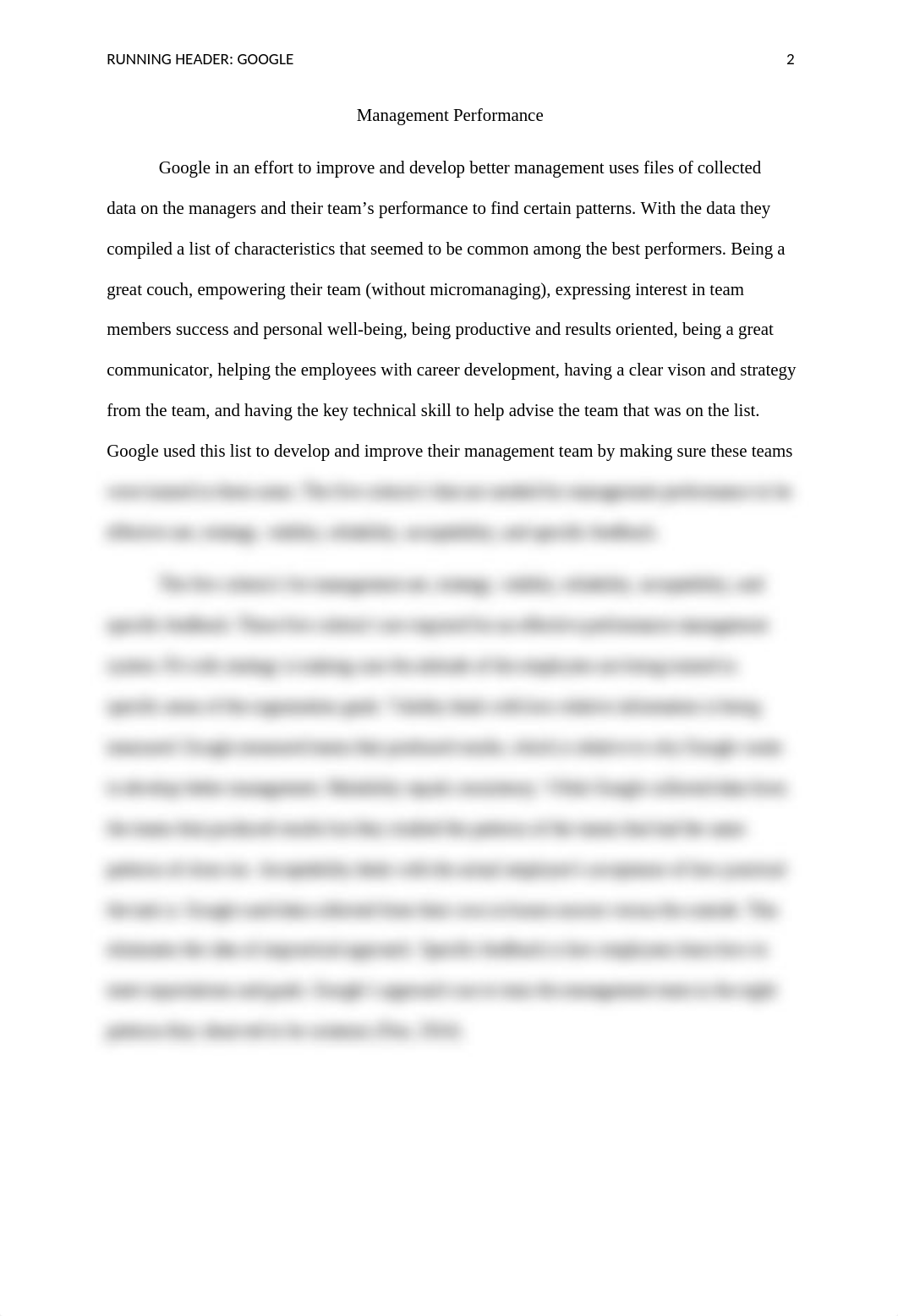 Performance Management Case Study_Michelle_Haskell_Unit6.docx_drkd6d8a8j2_page2