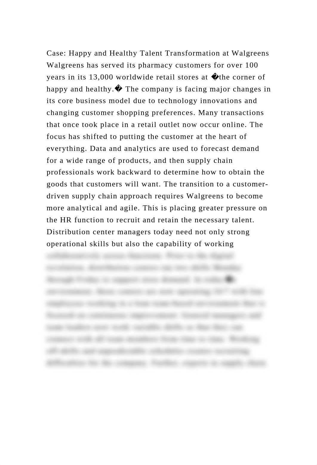 Case Happy and Healthy Talent Transformation at Walgreens Walgreens.docx_drkh3bwp4mo_page2