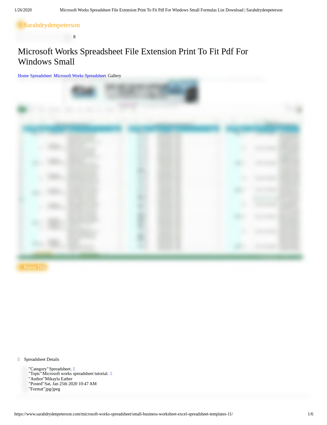 Microsoft Works Spreadsheet File Extension Print To Fit Pdf For Windows Small Formulas List Download_drkjwhzeoo6_page1