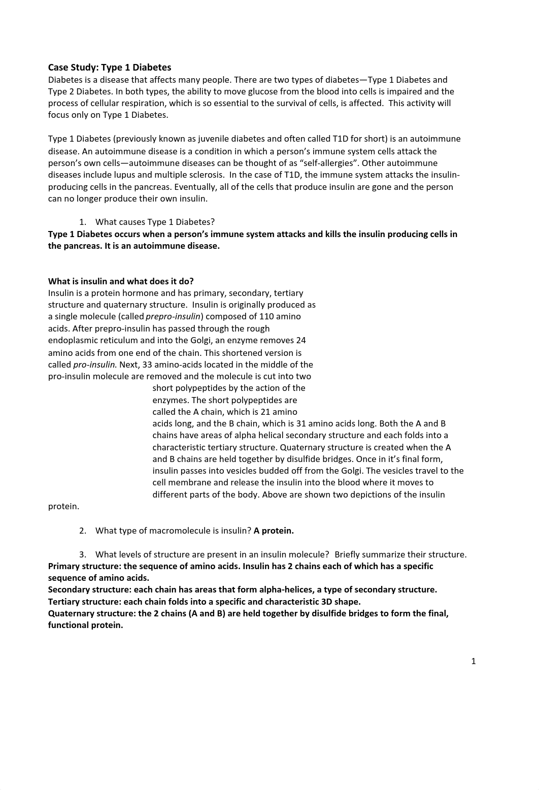 Activity 5 Cellular Respiration & Type 1 Diabetes KEY.pdf_drl3b0mix7u_page1