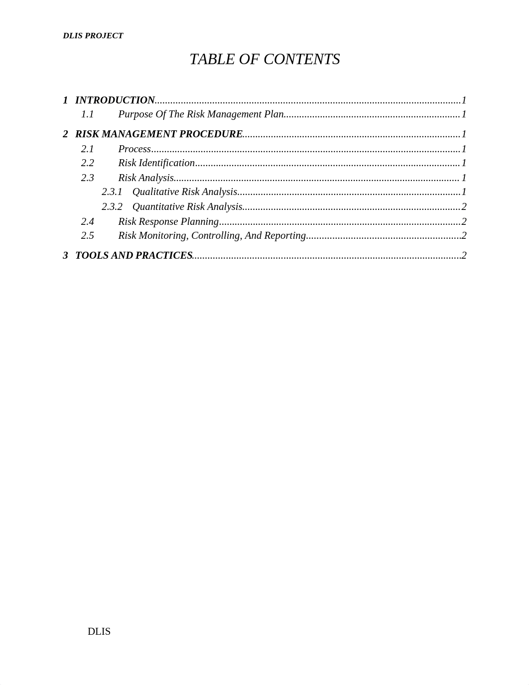 project part 1 task 3 Risk Management PlaN_drl3xk8n7qm_page1