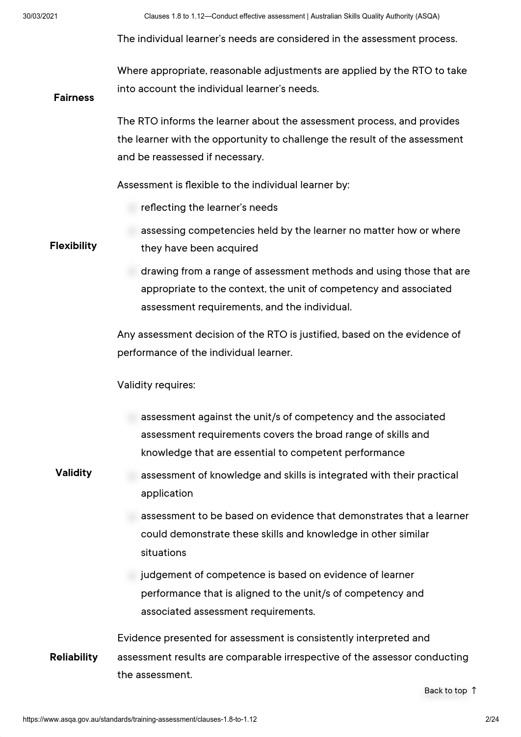 Clauses 1.8 to 1.12—Conduct effective assessment _ Australian Skills Quality Authority (ASQA) - Copy_drl7l5nx4no_page2