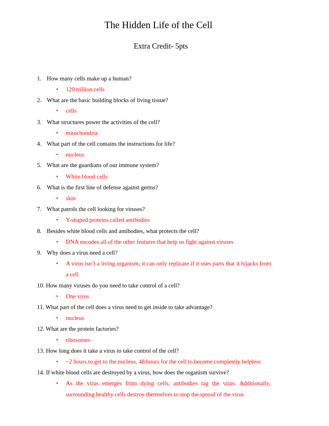 The Hidden Life of the Cell- Extra Credit.pdf_drl8i3181k1_page1