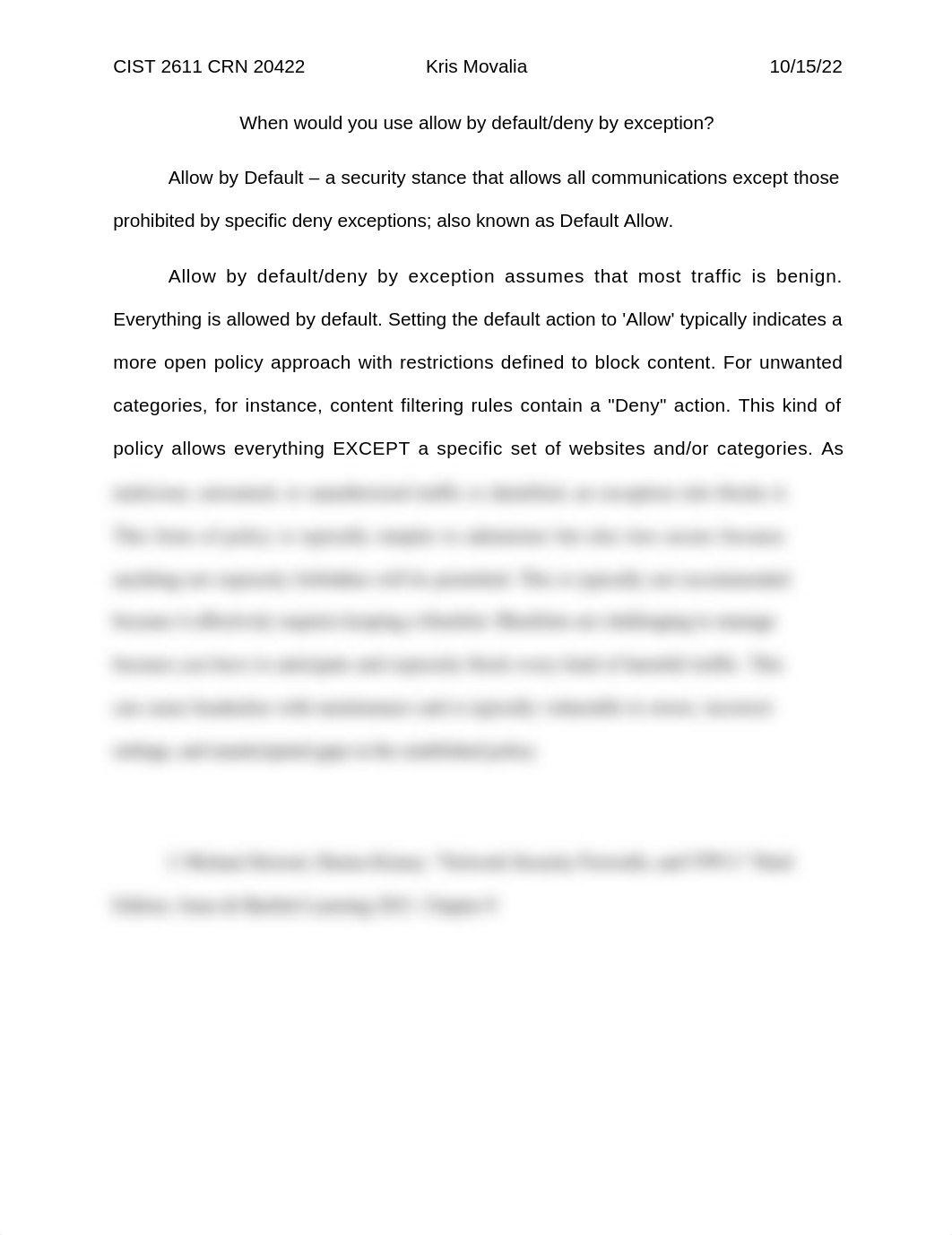 DB 4 - Firewall Rule Philosophies - Kris Movalia.docx_drlepsqgltk_page1