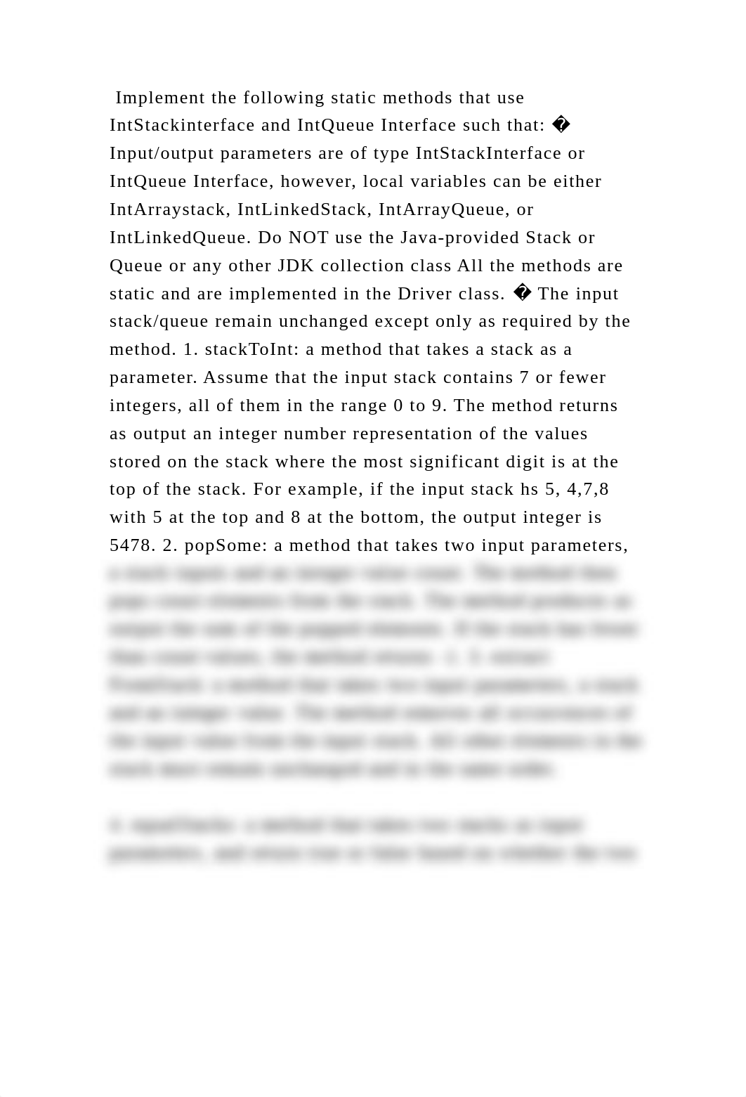 Implement the following static methods that use IntStackinterface and.docx_drlm90z8x9e_page2