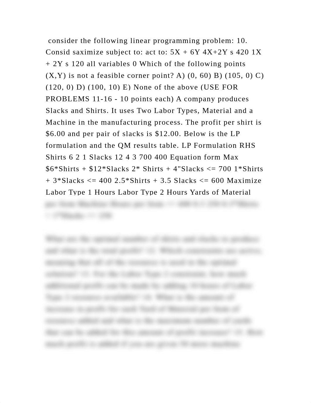 consider the following linear programming problem 10. Consid saximiz.docx_drlq4haa4hk_page2