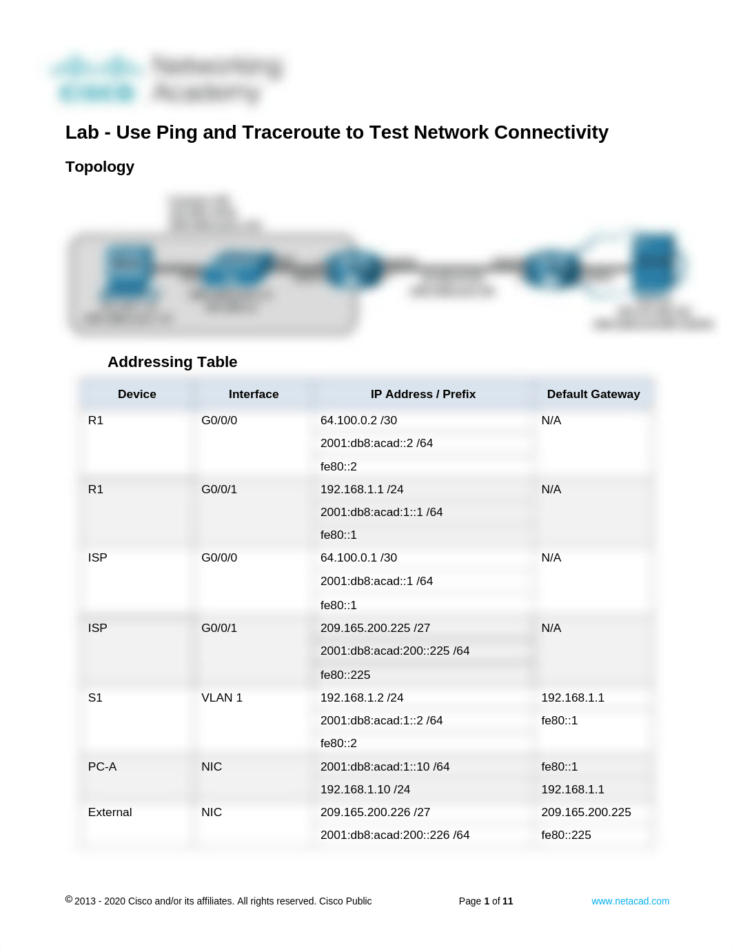 13.3.2 Lab - Use Ping and Traceroute to Test Network Connectivity.docx_drlx3ucb8ws_page1