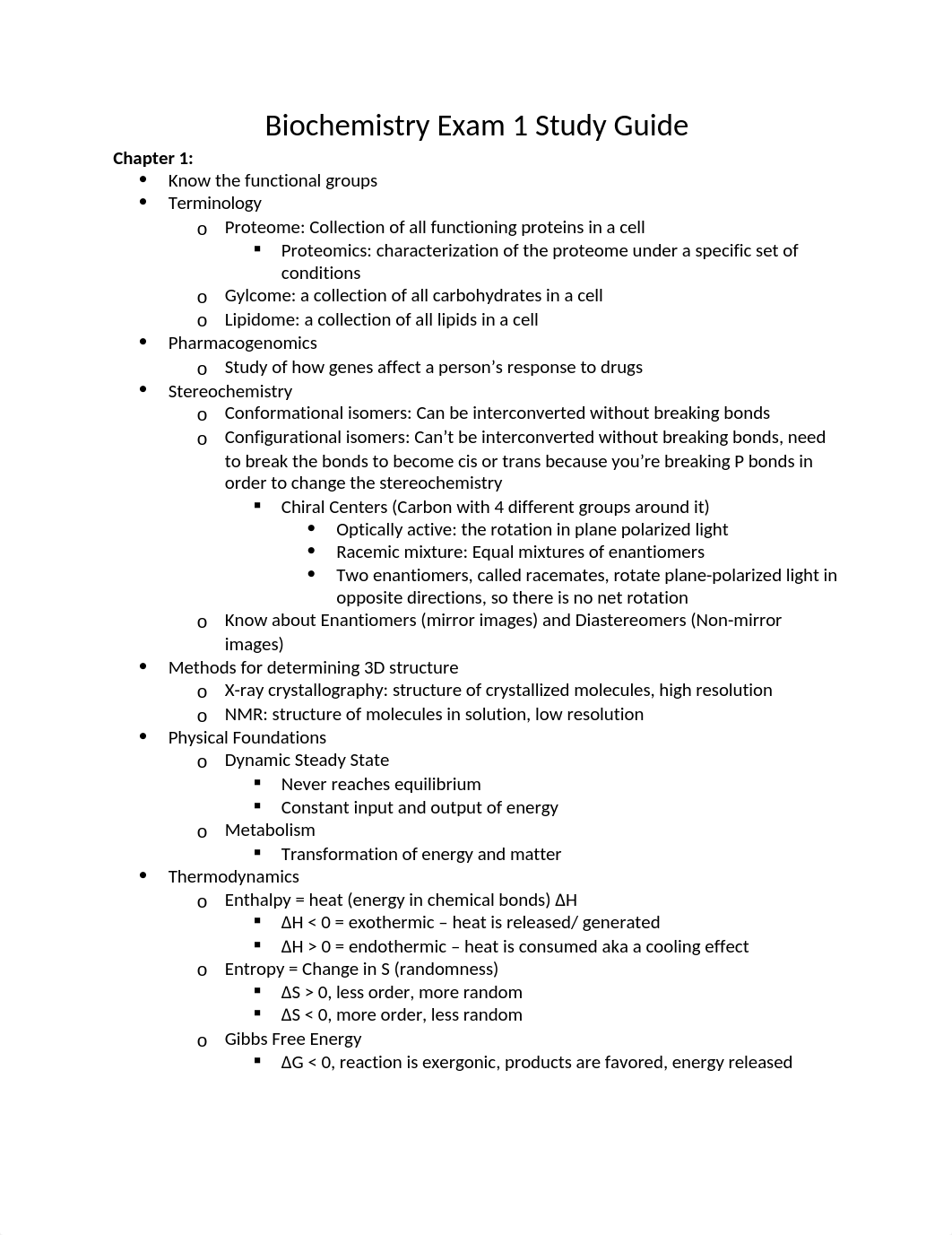 Biochemistry Exam 1 Study Guide .docx_drmhb8e471r_page1