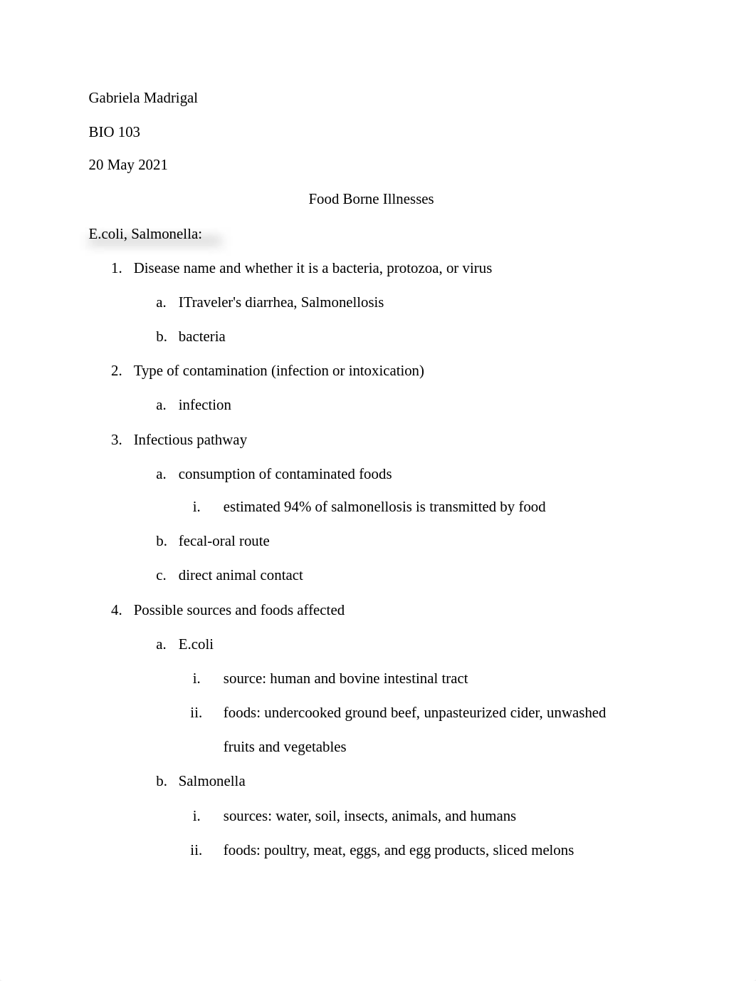 Food Borne Illnesses Assignment.pdf_drmtykxndhl_page1