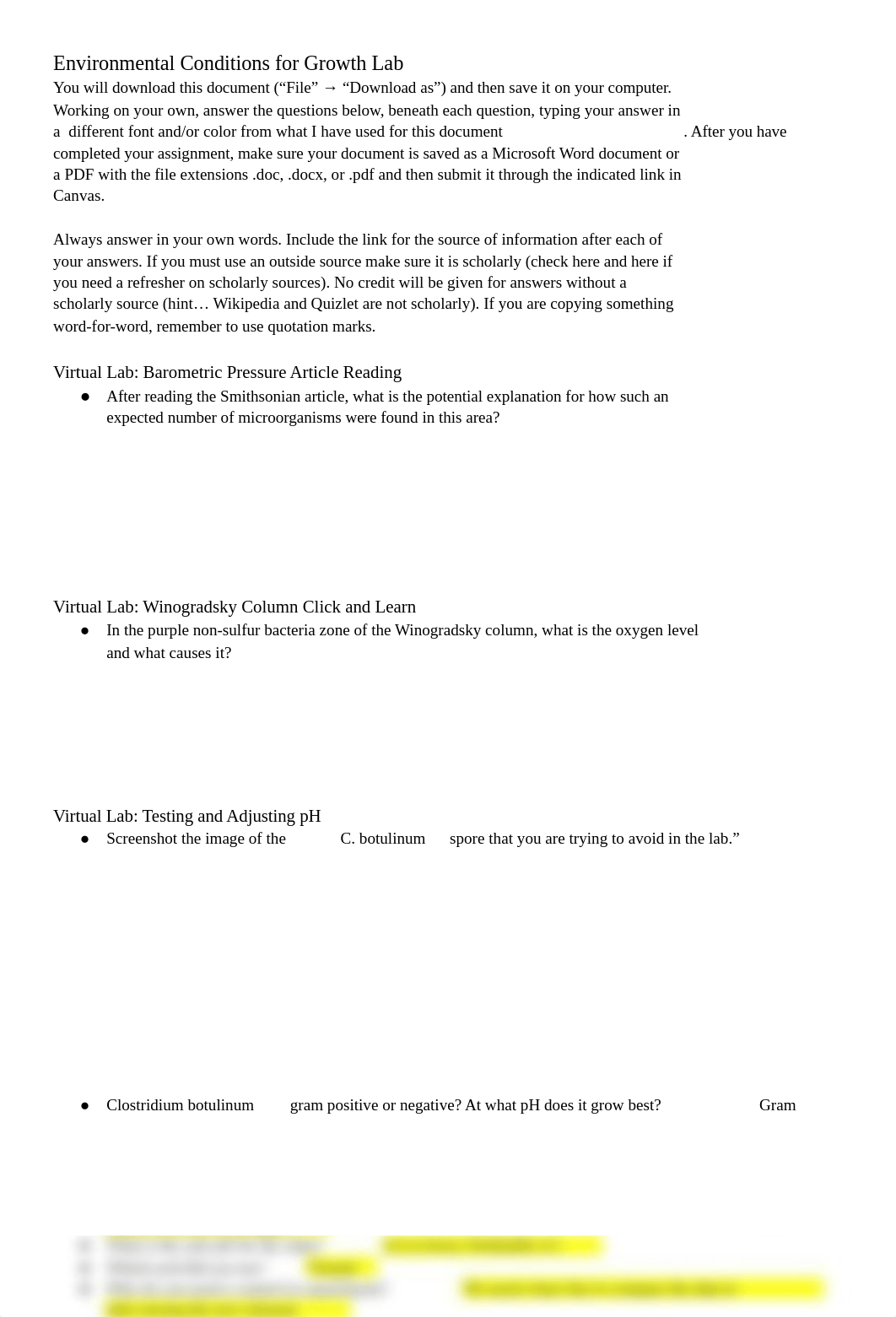 BIO 150 Environmental Conditions for Growth Lab.docx_drmvmep5vl9_page1