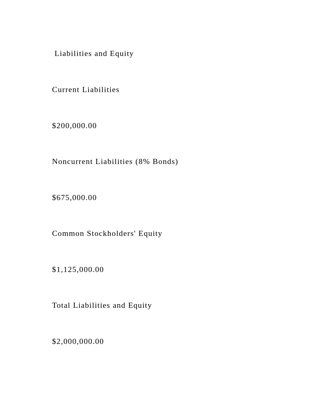 Do the assigned problems using Summer Peebles, Inc.'s condens.docx_drmvnlwuzhx_page3