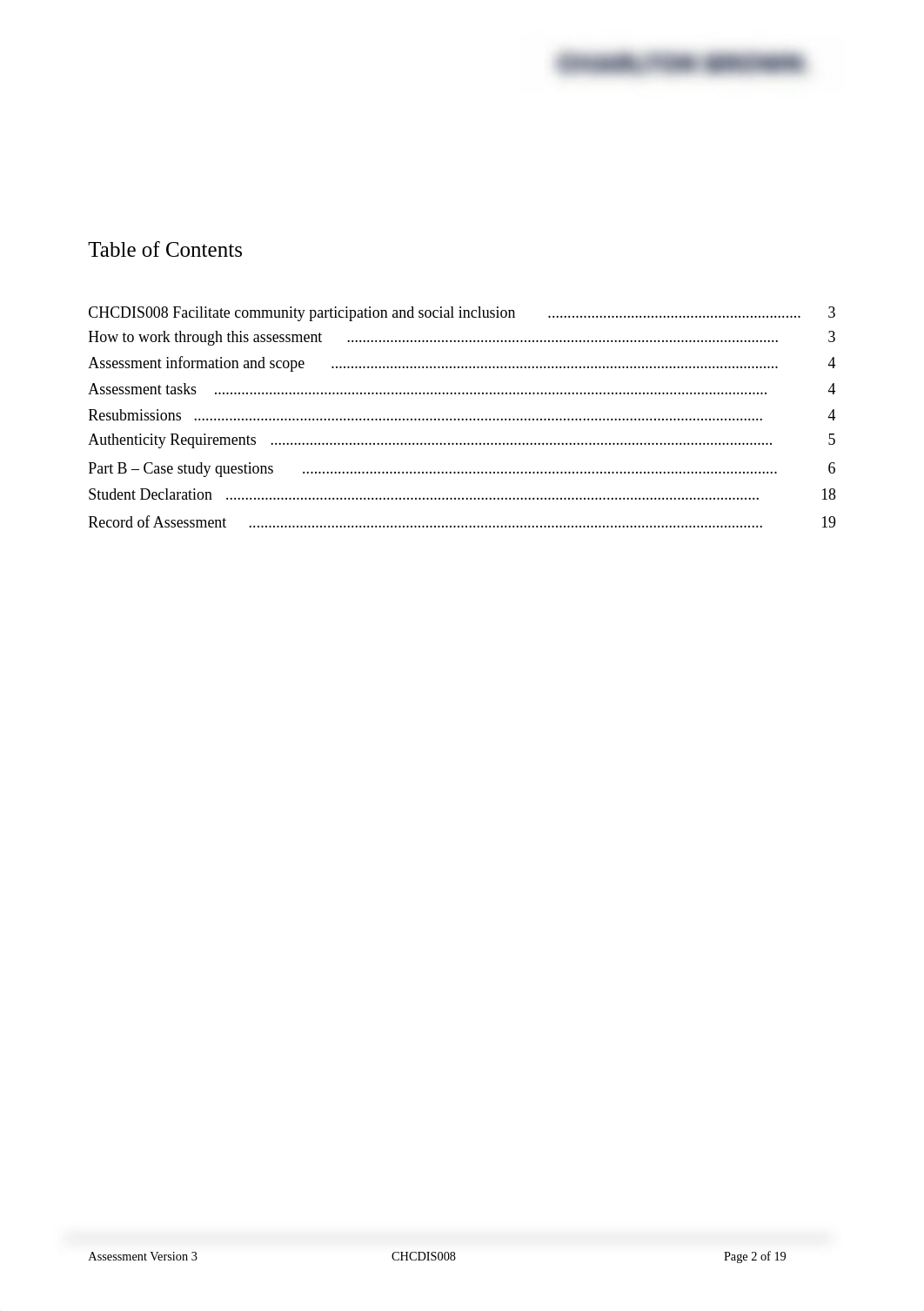 [CHC52015] - CHCDIS008 Assessment Part B - Case Study V3.v1.0.docx_drn3obfx8a0_page2