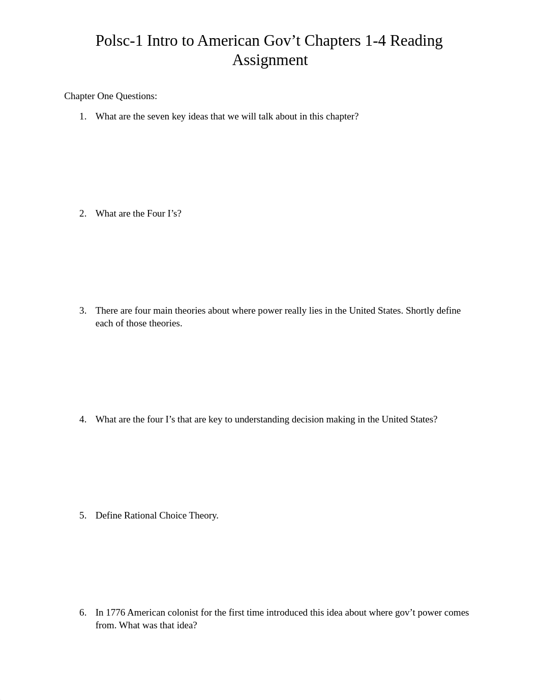 Intro to American Gov't Chapters 1-4 HW assignment.docx_drn5c0mh11z_page1