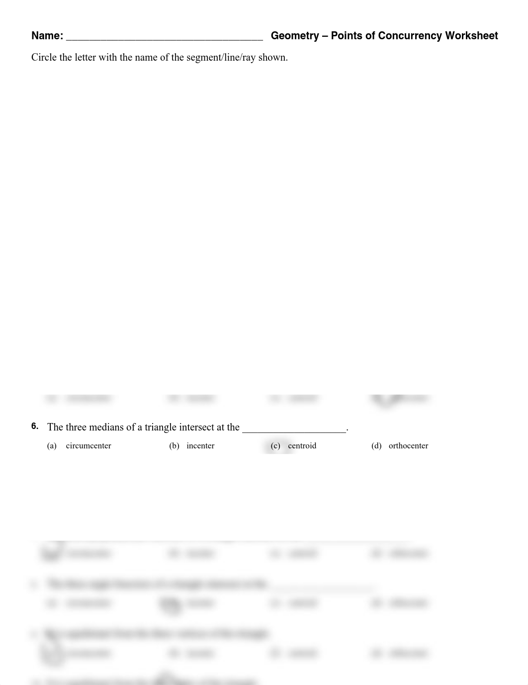 Circumcenter, Incenter, Centrod, Orthocenter worksheet -2  Copy.pdf_drnmaob1ivc_page1