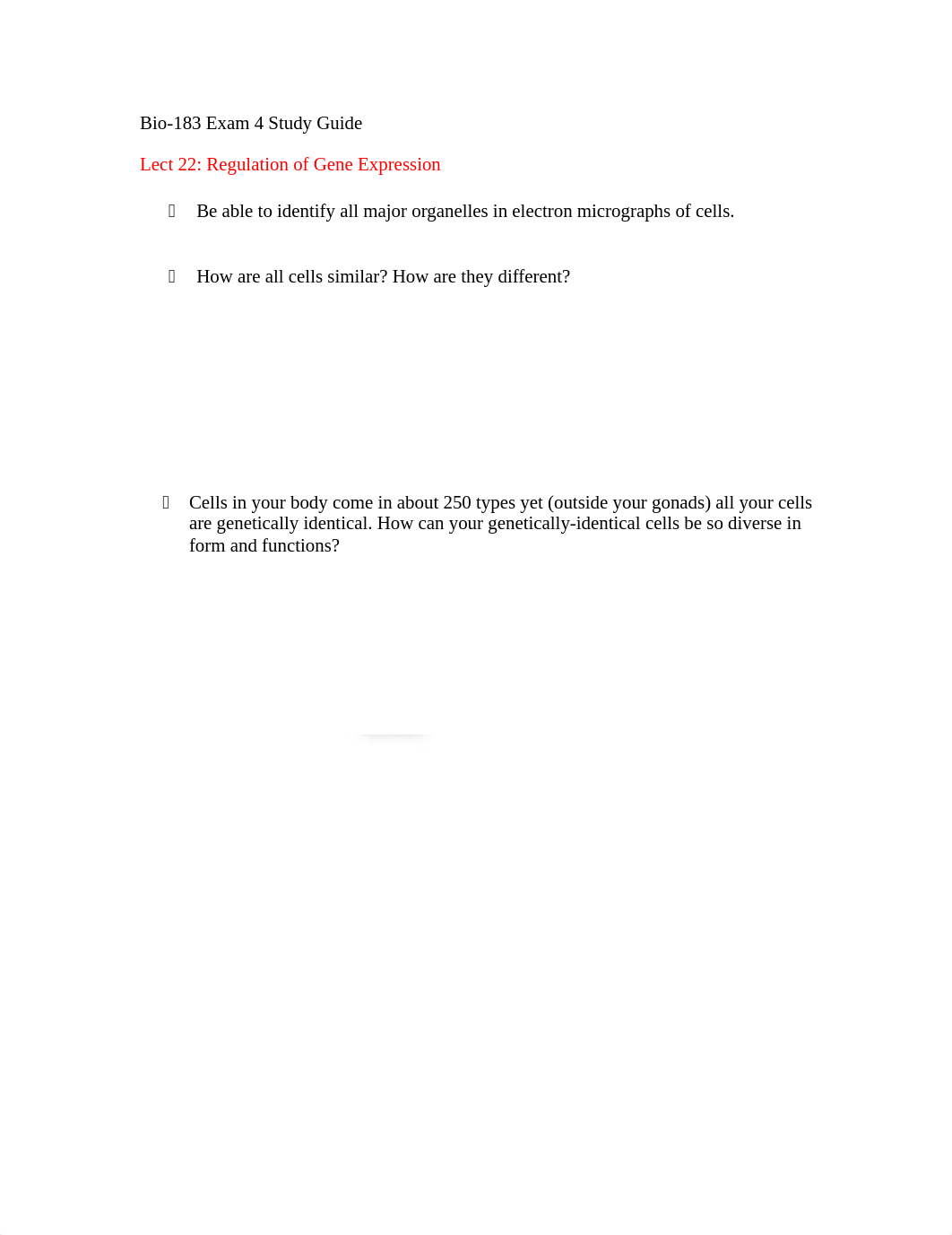 Bio 183 Exam 4 Study Guide_drnn9twj74q_page1