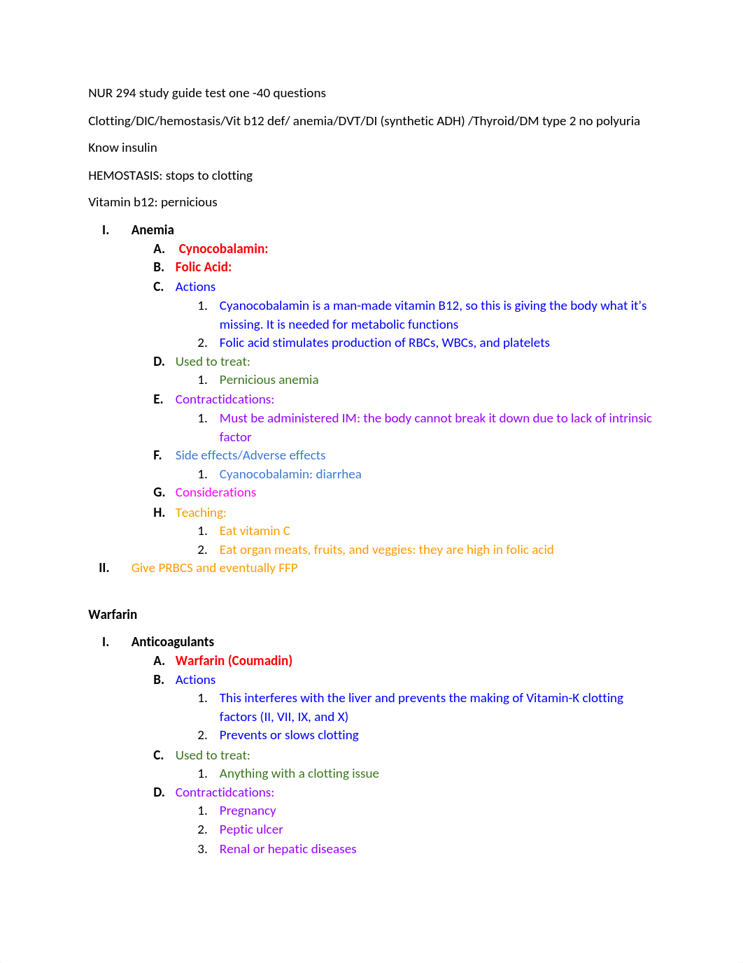 NUR 294 study guide test one.docx_drnyvideexq_page1