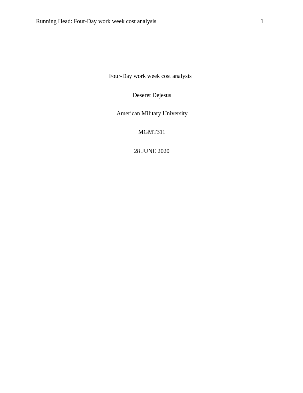 Four-Day work week Proposal.docx_dro4k3d37wp_page1