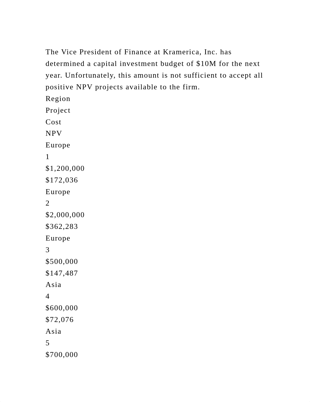 The Vice President of Finance at Kramerica, Inc. has determined a ca.docx_dro6iot8o9b_page2