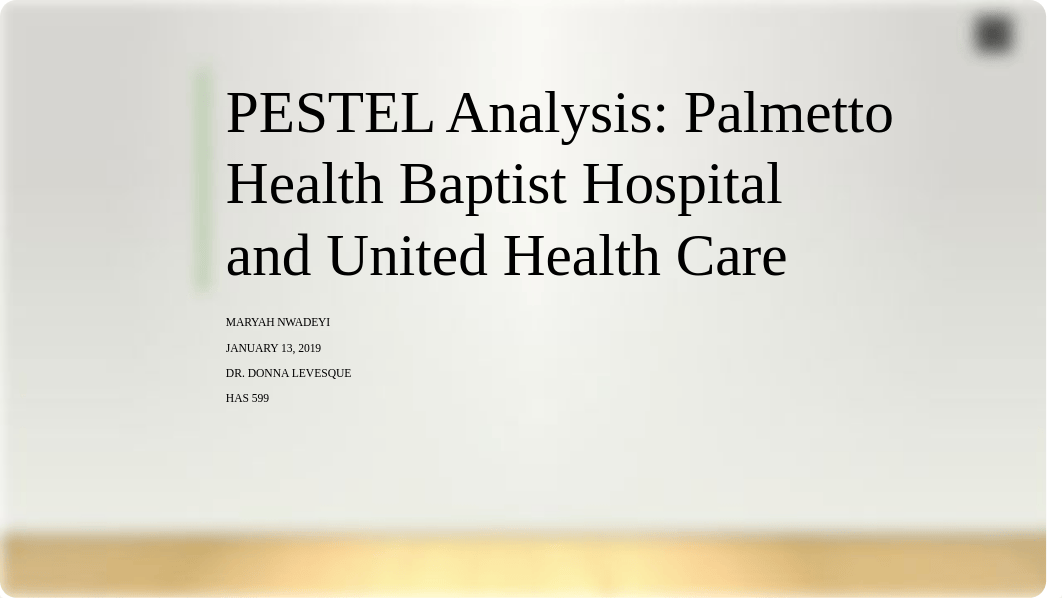 HSA 599 Captone PESTEL Analysis Powerpoint.pptm_droloa6o10d_page1