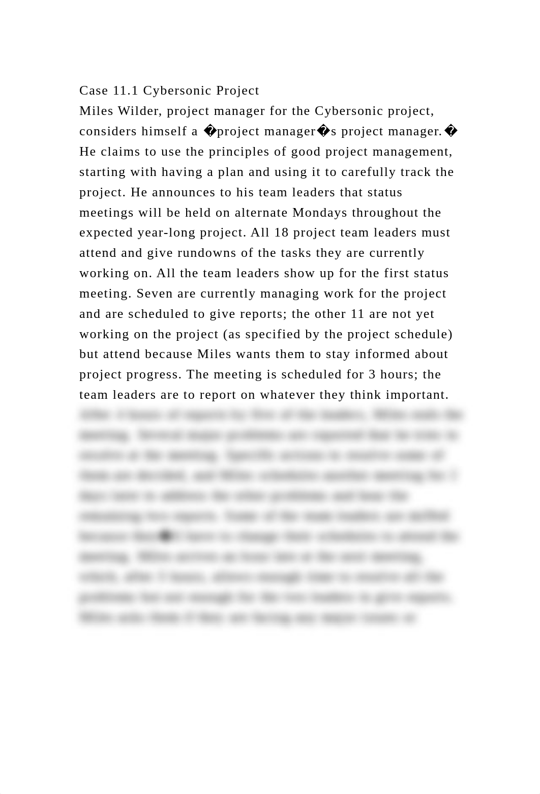 Case 11.1 Cybersonic ProjectMiles Wilder, project manager for the .docx_droqcw86362_page2