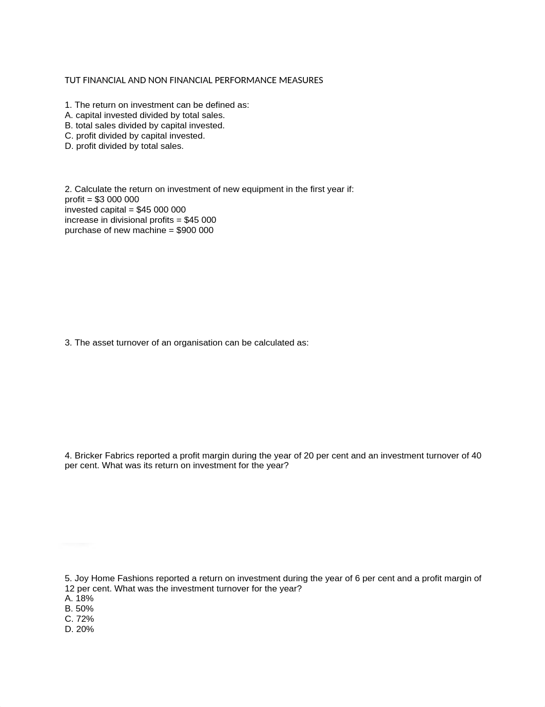 TUT FINANCIAL AND NON FINANCIAL PERFORMANCE MEASURES QUESTIONS.docx_droxhyjxabw_page1