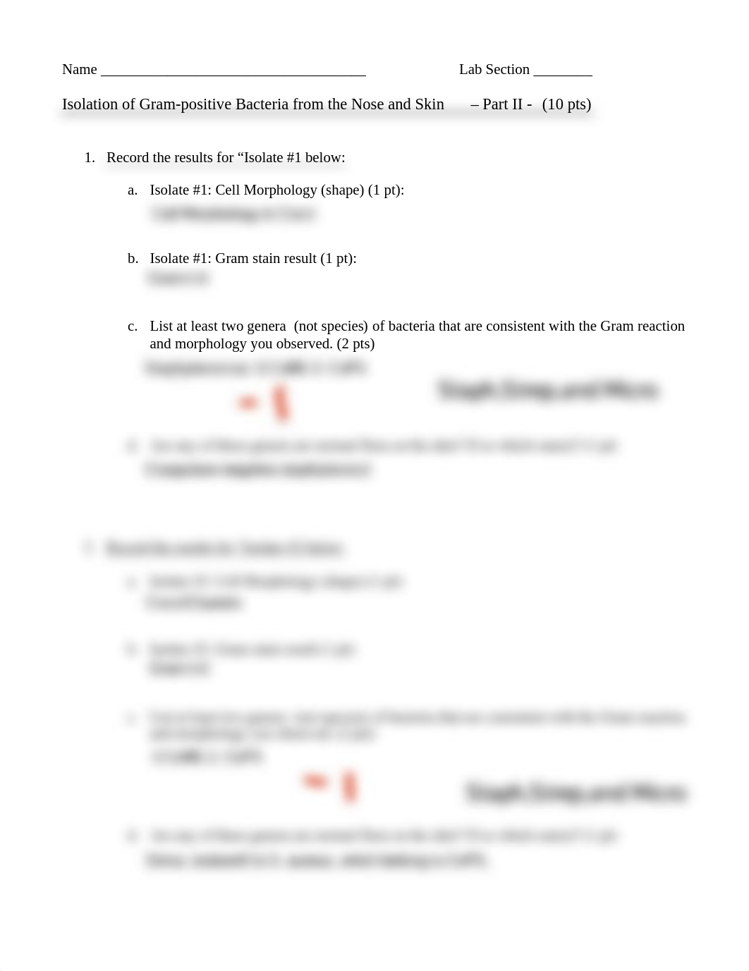 Isolation and identification of Gram Positive bacteria from the Nose and Skin-Part II - Assignment.p_droygf7lmcu_page1