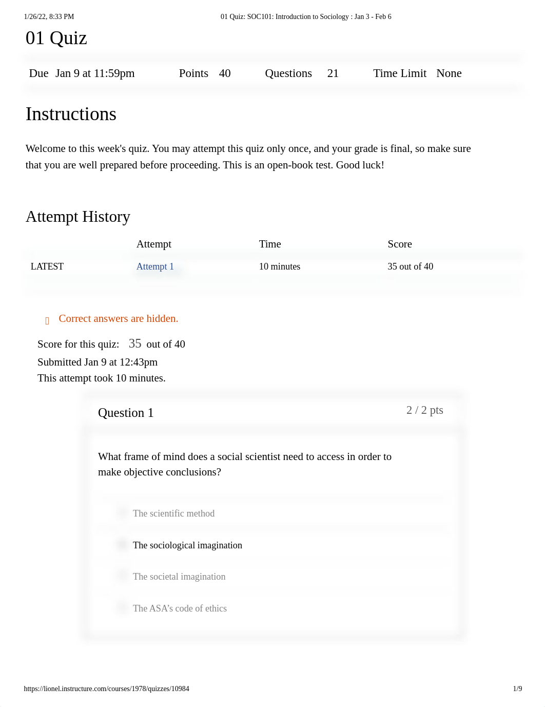 01 Quiz_ SOC101_ Introduction to Sociology _ Jan 3 - Feb 6.pdf_drp5w4jb7vl_page1