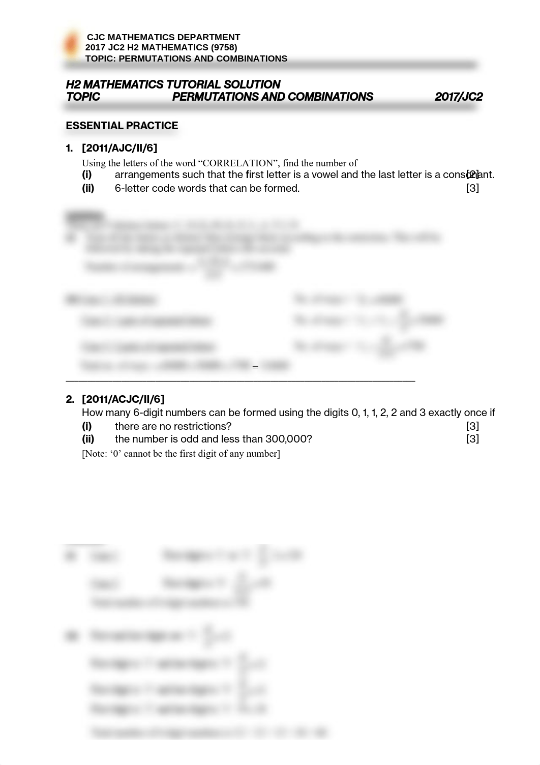 6__2017_Permutations_and_Combinations_Essential_Practice_Solution (1)_drp6fw5pset_page1