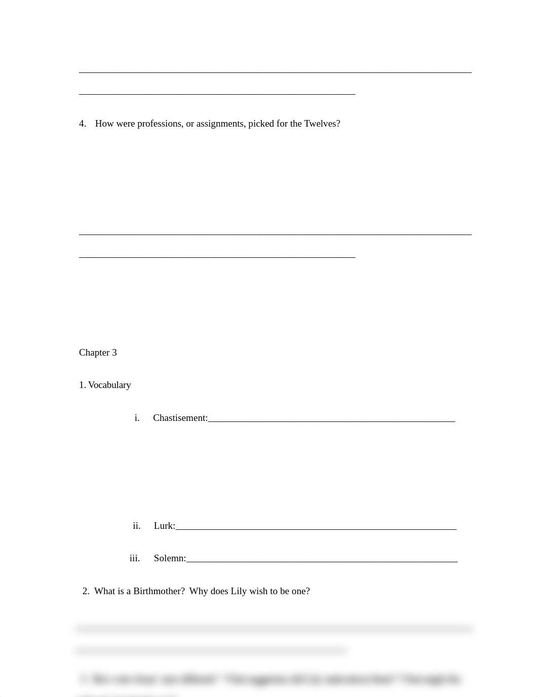 Shanya Price - Giver Chapters 1-4 Comprehension_drpga3iz89y_page2