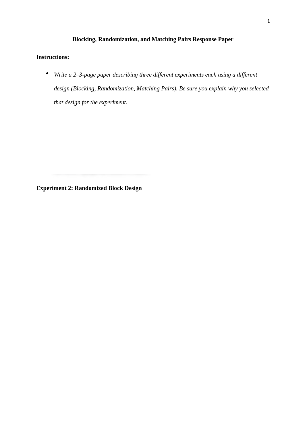 Blocking, Randomization, and Matching Pairs Response Paper.docx_drq1adyy2mt_page1