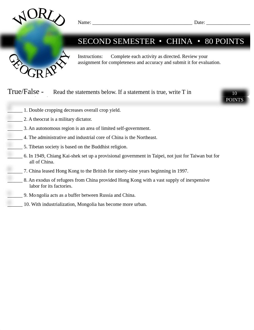 world_geography_china_worksheet.pdf_drqi6edyq70_page1