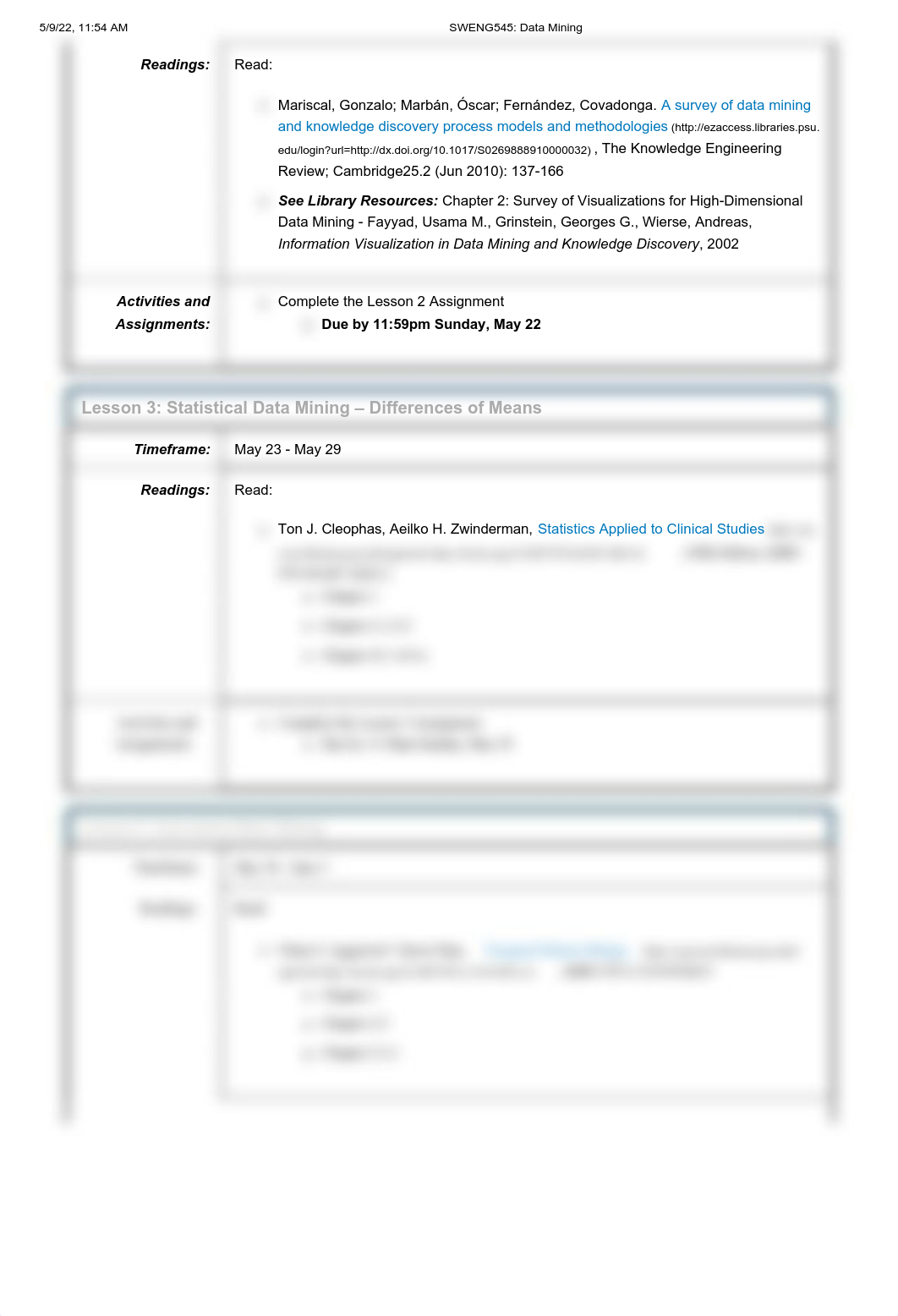 SWENG 545 - Course Schedule and Readings.pdf_drqqzo5c50e_page2