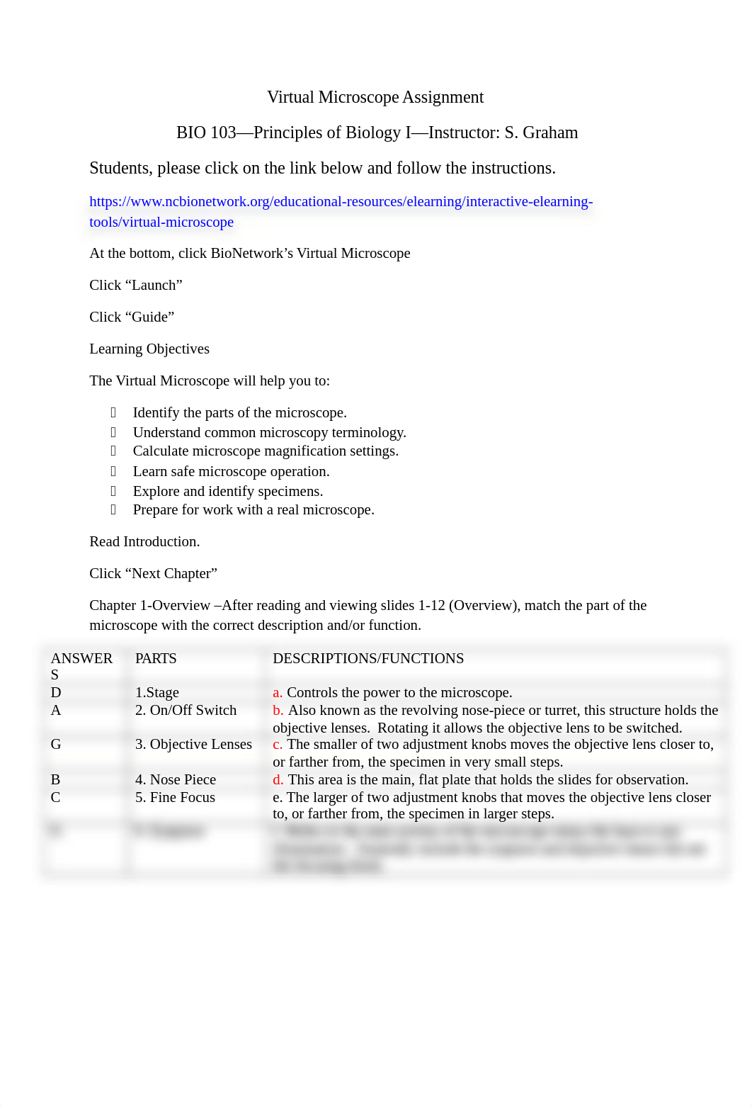 BIO 103 Virtual Microscope Assignment.docx_drqy6yae26g_page1