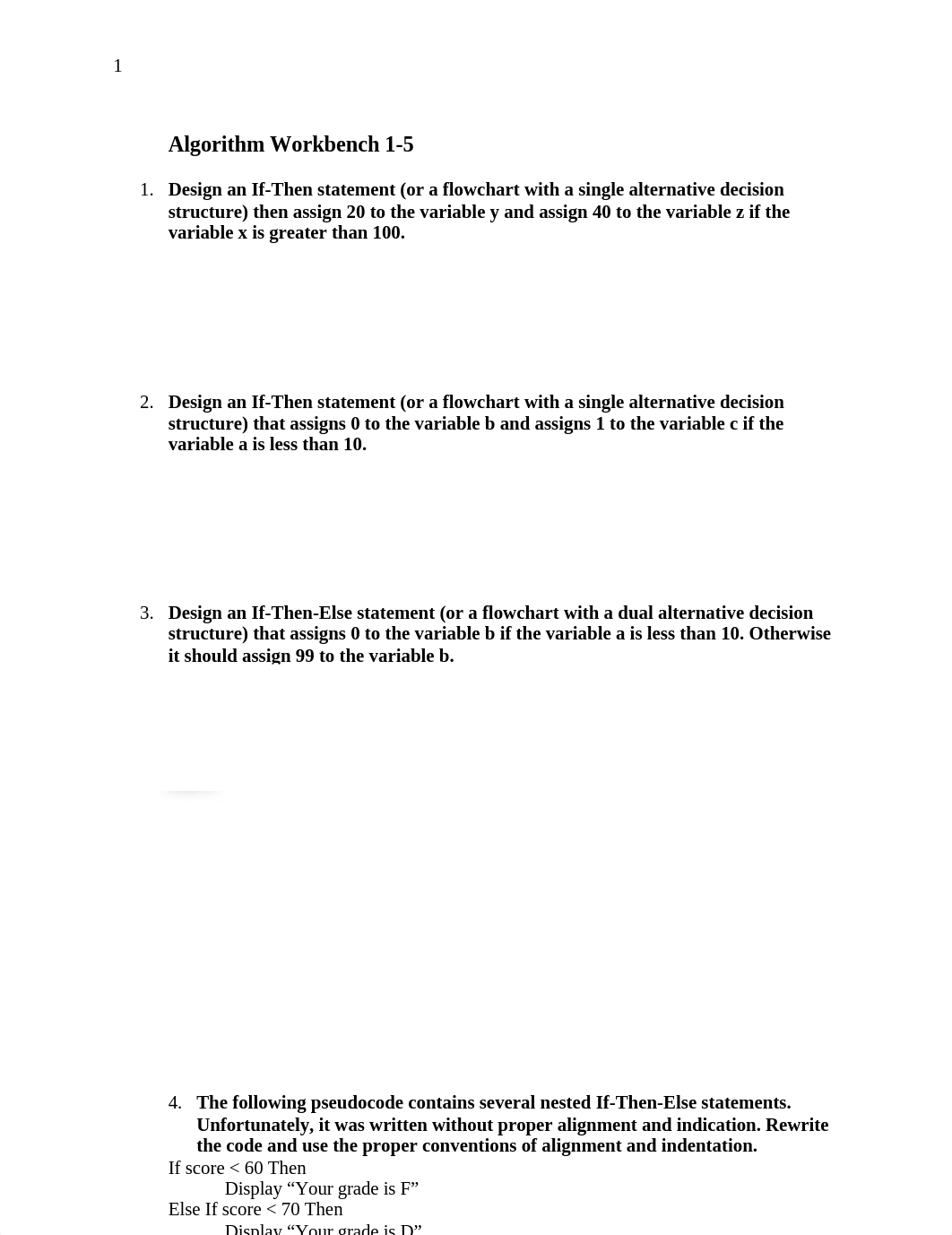 Unit 5 assignment 1 Homework Programming_drretvkmpds_page1