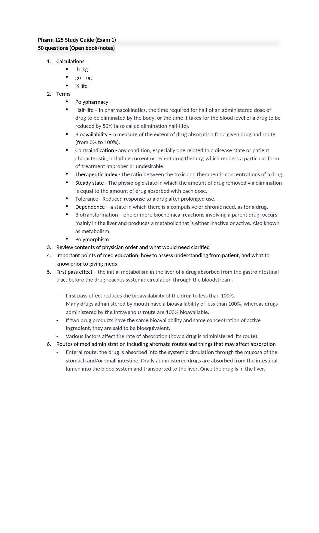 exam 1 study guide.docx_drroip617hl_page1