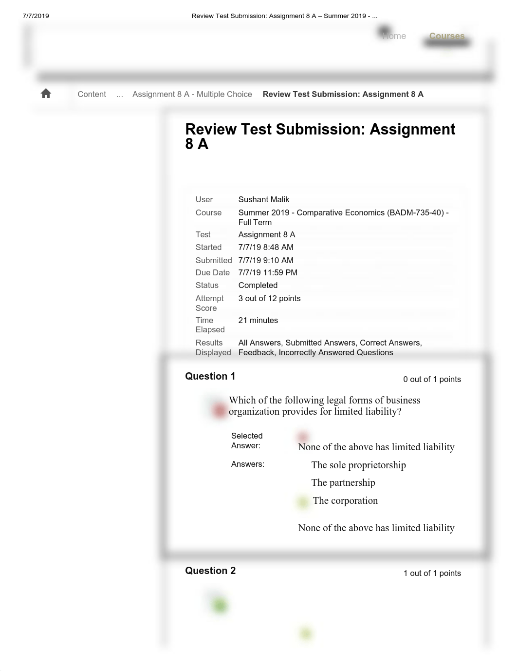 Review Test Submission_ Assignment 8 A - Summer 2019 - .._2.pdf_drrxie63suq_page1