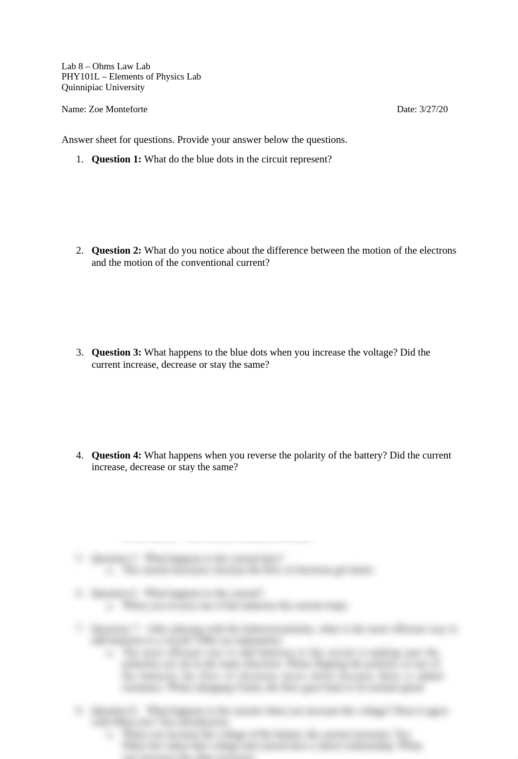 Lab 8 - Ohms Law PHET Lab - Answer Sheet -  2020.docx_drs5eyxe6sq_page1