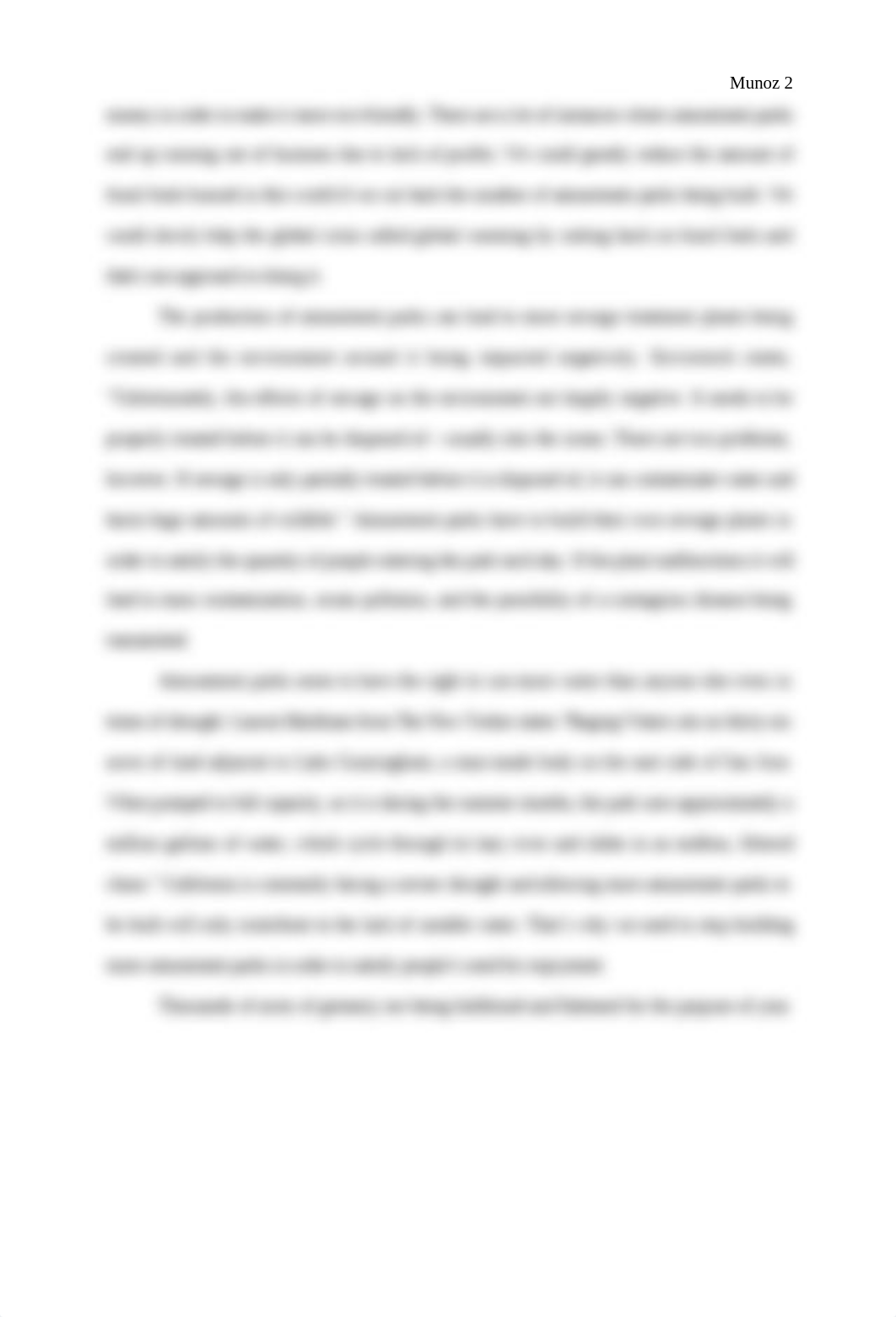 Amusement Parks Impact on the Environment Essay 3.docx_drs8phne01k_page2