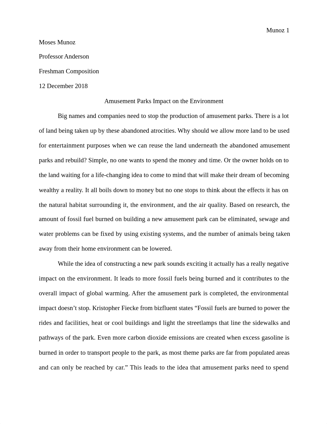 Amusement Parks Impact on the Environment Essay 3.docx_drs8phne01k_page1