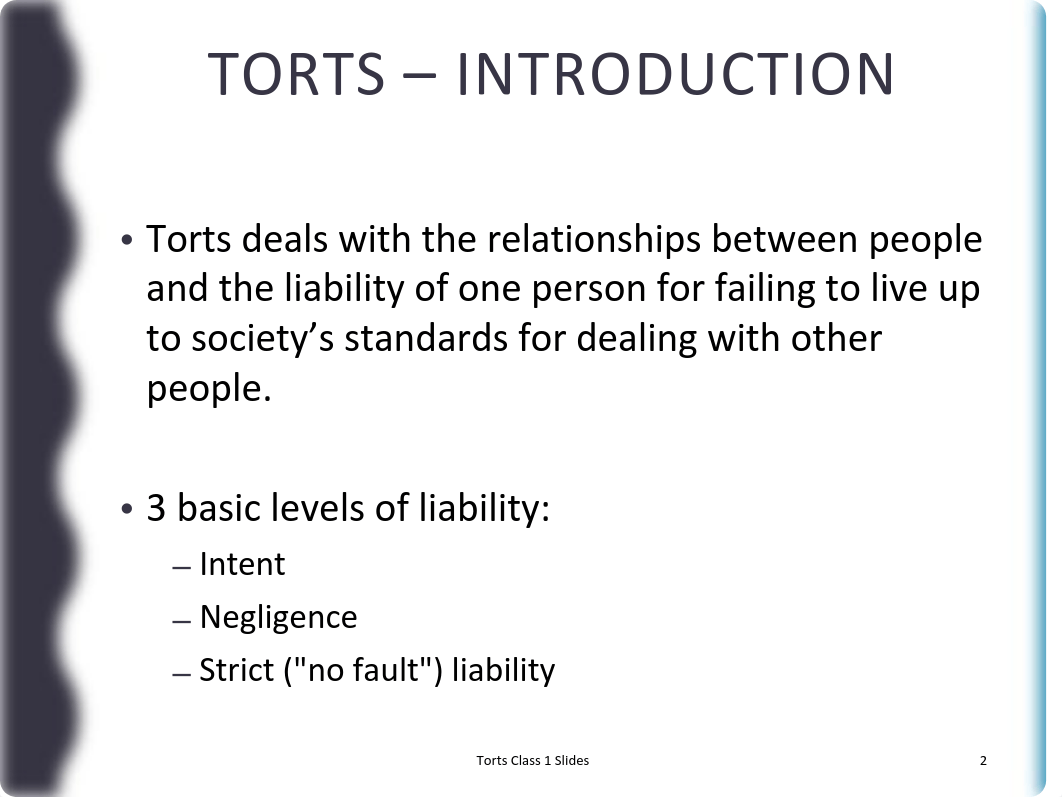 PLG 101 - Torts & Personal Injury - Class 1 Slides.pdf_drs956ythna_page2